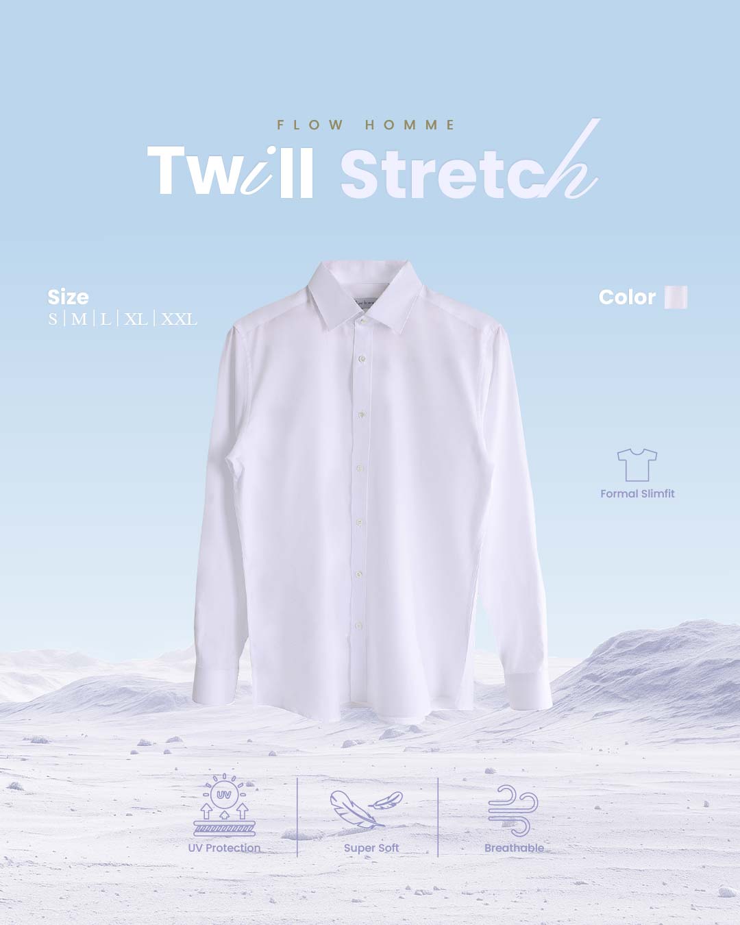 Twill (Formal Slimfit)